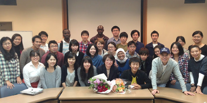 桜井愛子先生の最終講義が本研究科で行われました