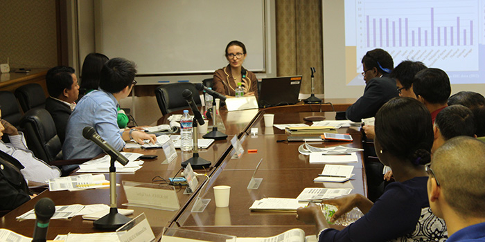 ユネスコ・アジア太平洋地域教育事務局のベネテ・リナ教育政策スペシャリストによるセミナーが開催されました