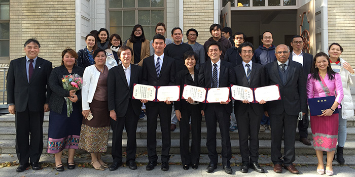 小川先生の指導学生が2名、博士号を授与されました