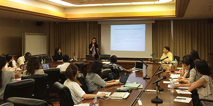開発運営政策セミナー「タイの教育における課題と機会」