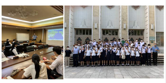 姫路飾西高校の学生が神戸大学 国際協力研究科へ訪問しました