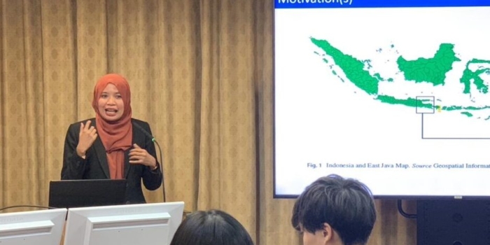 リスクマネジメントセミナー「インドネシアの東ジャワ州における都市緑地、インターネット、犯罪が病気発生に与える影響」（Yessi Rahmawati助教授）