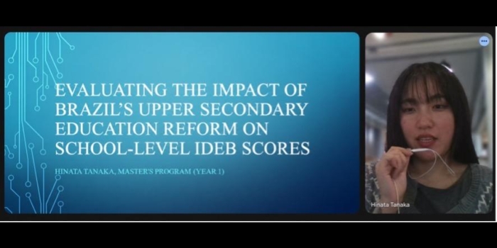 ブラジル高等中等教育改革に関する研究インターンシップ (田中ひなた)